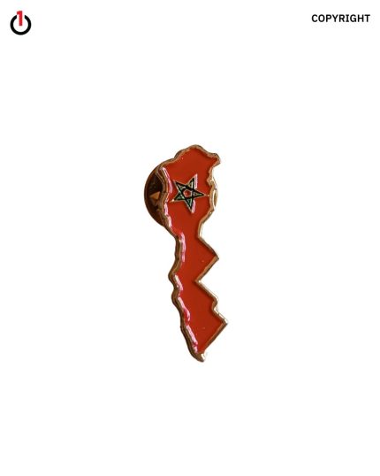 Morocco Map Pin – Wear Your Roots with Pride 🇲🇦